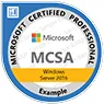 MCSA Windows Server 2016